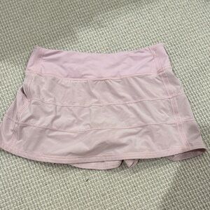 Lululemon Women's Pink Tennis Skirt